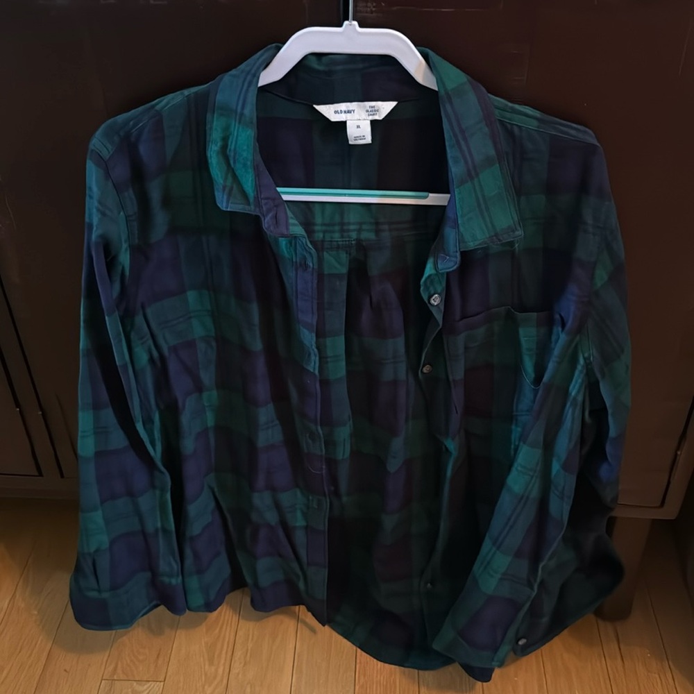 Old Navy Long Sleeve Flannel